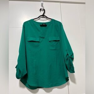 Milano Teal Women's Blouse